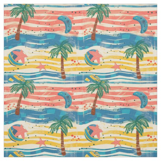 Strandvibes Stoff (Muster)