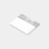 Strandvögel in 4x6-Anmerkungen Post-it Klebezettel (angewinkelt)