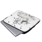 Strandvögel Laptopschutzhülle (Vorne Knopf)