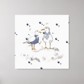 Strandvögel Leinwanddruck (Vorderseite)