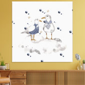 Strandvögel Leinwanddruck (Insitu (Wohnzimmer))