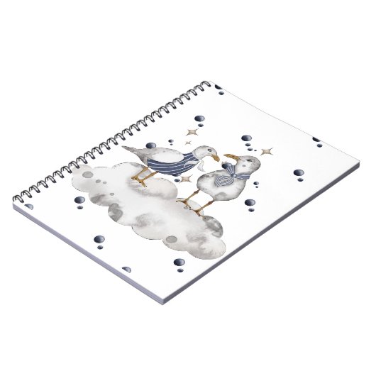 Strandvögel Notizblock (Linke Seite)