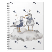 Strandvögel Notizblock (Vorderseite)