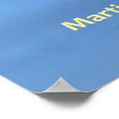 Strandvögel Poster (Ecke)