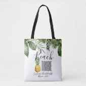 Strandvolk Girl's Tropical Bachelorette Urlaub Tasche (Vorderseite)