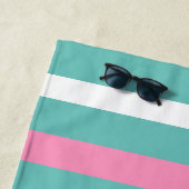 Strandvorm Sand + Surfstreifen Strandtuch (Beispiel)