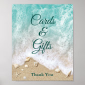 Strandwache Karten und Geschenkposter Poster (Vorne)