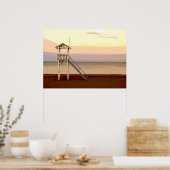 Strandwacht Poster (Küche)