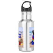 Strandwagen Edelstahlflasche (Vorderseite)