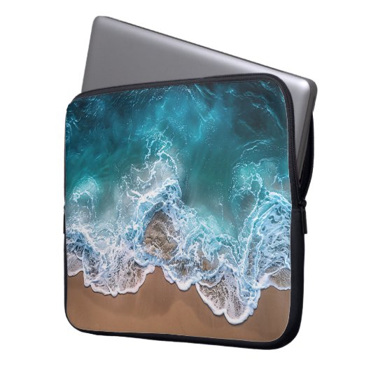 Strandwares Laptopschutzhülle (Vorderseite Links)