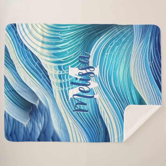 Strandwave Sherpadecke (Vorderseite (Horizontal))