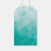 Strandwaves & Starfish Geschenkanhänger (Rückseite)