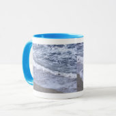 Strandwaves Tasse (Vorderseite Links)