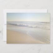 StrandWedding Seashell String Lichter SaveThe Date Save The Date (Rückseite)