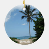 Strandweg, Bermuda Keramik Ornament (Hinten)