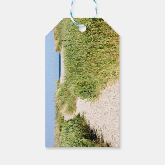 Strandweg Geschenkanhänger (Rückseite)