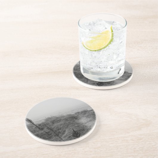 Strandweg Getränkeuntersetzer (Seite)