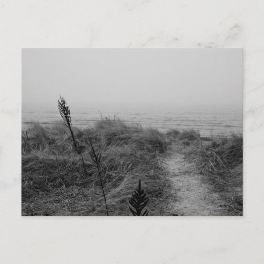 Strandweg Postkarte (Vorderseite)