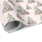 Strandweihnachten Geschenkpapier (Rolleneckpunkt)