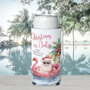 Strandweihnachten im Juli Selters Dosenkühler