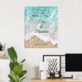 Strandwellen Probeessen Poster (Heimbüro)