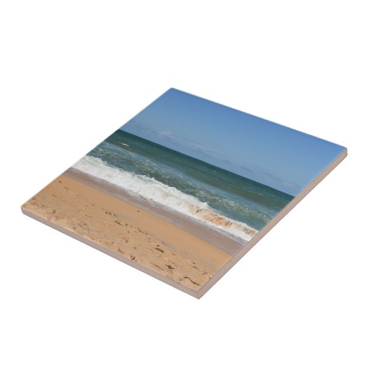 Strandwellen Seehecht Fliese (Seite)