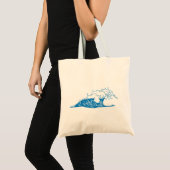 STRANDWELLEN TRAGETASCHE (Vorderseite (Produkt))
