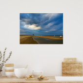 Strandwolken Poster (Küche)