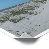 Strandzaun Poster (Ecke)