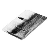 Strandzäune und Leuchtturm Magnet (Linke Seite)
