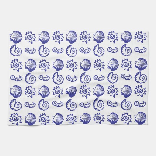 Strandzeichen Geschirrtuch (Horizontal)