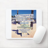 Strandzeichen Key West Florida Mousepad (Mit Mouse)