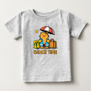 Strandzeit 1 baby t-shirt