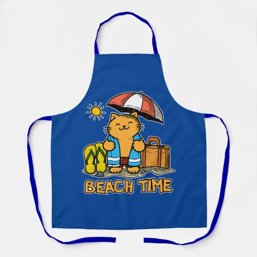 Strandzeit 1 schürze (Vorderseite)