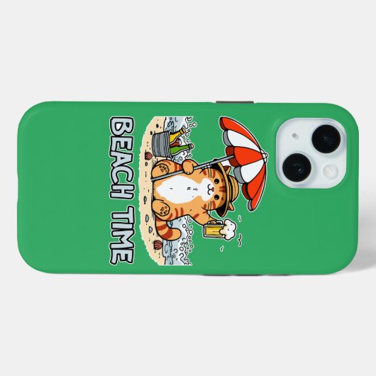 Strandzeit 2 Case-Mate iPhone hülle (Rückseite (Horizontal))