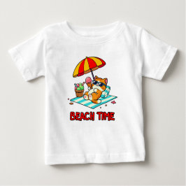 Strandzeit 3 baby t-shirt