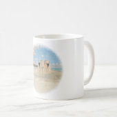 Strandzeit Kaffeetasse (VorderseiteRechts)