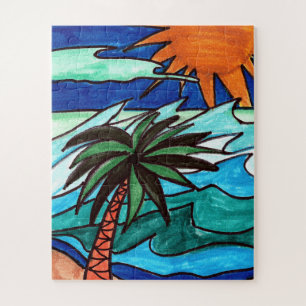 Strandzeit-Puzzle  Puzzle