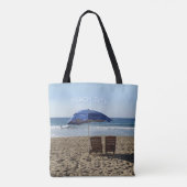 Strandzeit Tasche (Rückseite)