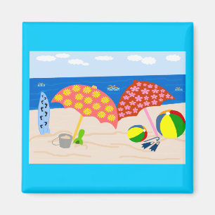 Strandzeitmagnet Magnet