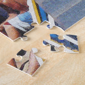 Strandzelte, Biarritz Puzzle (Seite)