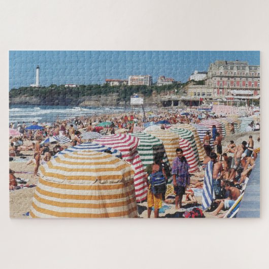 Strandzelte, Biarritz Puzzle (Horizontal)
