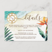 Strandziel-Passport-Monografie Begleitkarte (Vorderseite)