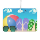 Strandzubehör Autolufterfrischer (Rückseite)