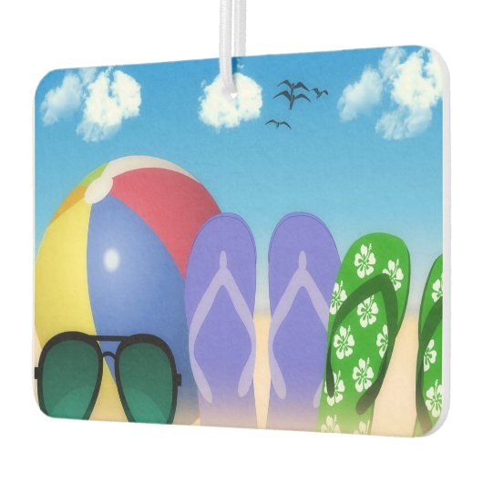 Strandzubehör Autolufterfrischer (Links)