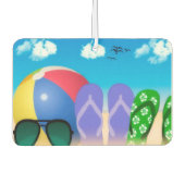 Strandzubehör Autolufterfrischer (Vorderseite)