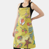 Strandzubehör. nahtloses Muster Schürze (InSitu)