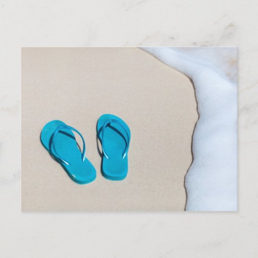 Strandzubehör Postkarte (Vorderseite)