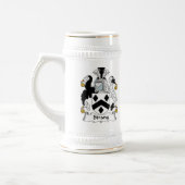 Strang Familienwappen Bierglas (Links)