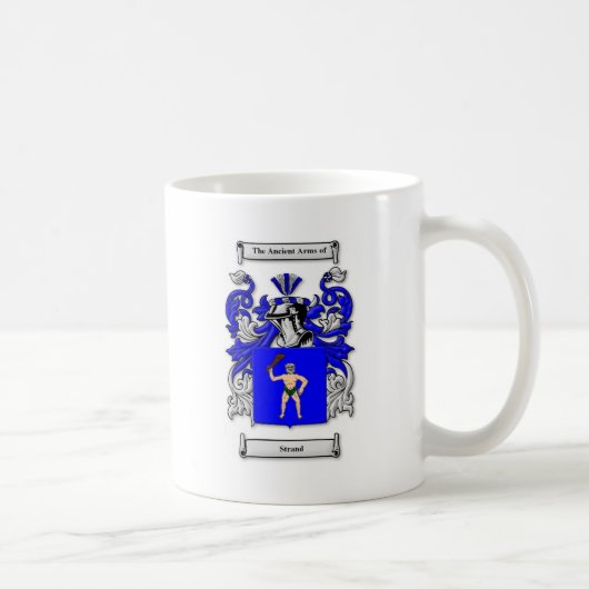 Strang-Wappen Kaffeetasse (Rechts)